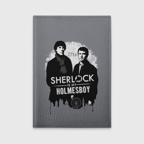 Обложка для автодокументов Sherlock Holmesboy, цвет оранжевый