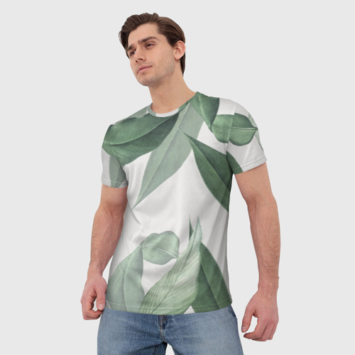 Мужская футболка 3D Из тропиков, цвет 3D печать - фото 3
