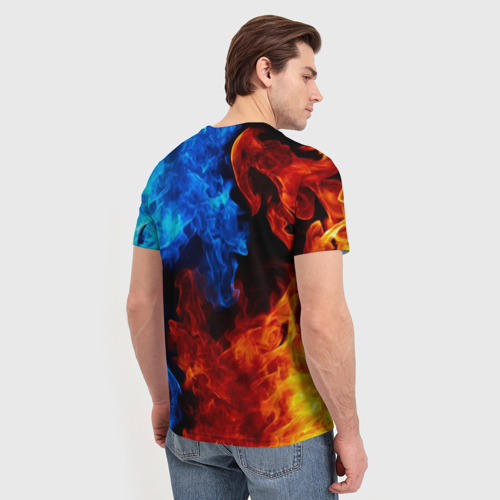 Мужская футболка 3D Brawl Stars Leon, цвет 3D печать - фото 4