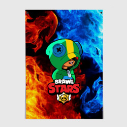 Постер Brawl Stars Leon