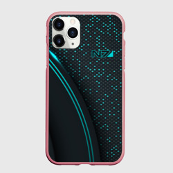 Чехол для iPhone 11 Pro Max матовый Mass Effect N7