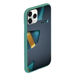 Чехол для iPhone 11 Pro Max матовый Mass Effect N7 Масс эффект Н7 - фото 2