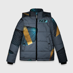 Зимняя куртка для мальчиков 3D Mass Effect N7 Масс эффект Н7
