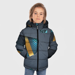 Зимняя куртка для мальчиков 3D Mass Effect N7 Масс эффект Н7 - фото 2