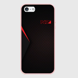 Чехол для iPhone 5/5S матовый Mass Effect N7
