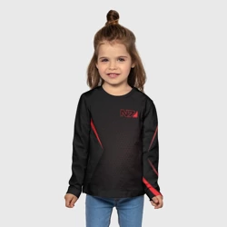 Детский лонгслив 3D Mass Effect N7 - фото 2