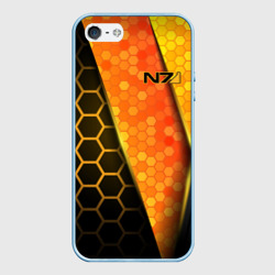 Чехол для iPhone 5/5S матовый Mass Effect N7