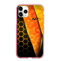 Чехол для iPhone 11 Pro Max матовый Mass Effect N7