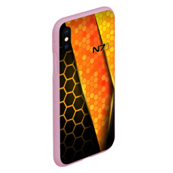 Чехол для iPhone XS Max матовый Mass Effect N7 - фото 2