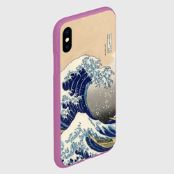 Чехол для iPhone XS Max матовый Kanagawa Wave Art - фото 2