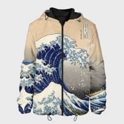 Мужская куртка 3D Kanagawa Wave Art