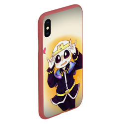 Чехол для iPhone XS Max матовый Undertale - фото 2