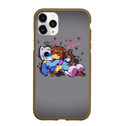 Чехол для iPhone 11 Pro Max матовый Undertale