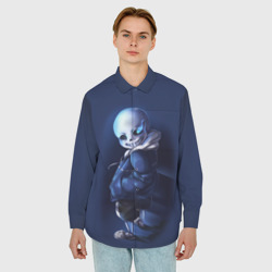 Мужская рубашка oversize 3D Undertale - фото 2