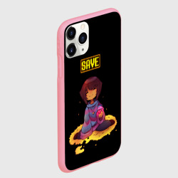 Чехол для iPhone 11 Pro Max матовый Undertale frisk - фото 2