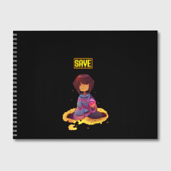 Альбом для рисования Undertale frisk