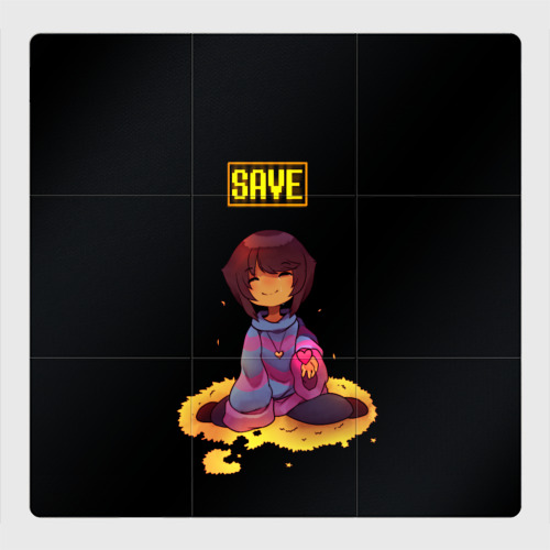 Магнитный плакат 3Х3 Undertale frisk