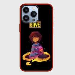 Чехол для iPhone 13 Pro Undertale frisk