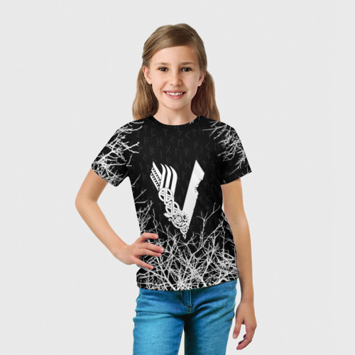 Детская футболка 3D Викинги, цвет 3D печать - фото 5