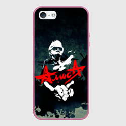 Чехол для iPhone 5/5S матовый Алиса