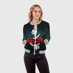 Женский бомбер 3D Алиса - фото 2