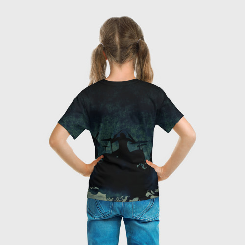 Детская футболка 3D Алиса, цвет 3D печать - фото 6