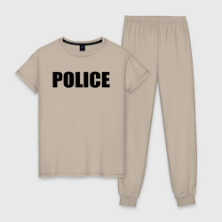 Женская пижама хлопок Police