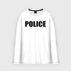 Женский лонгслив oversize хлопок Police