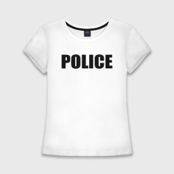 Женская футболка хлопок Slim Police