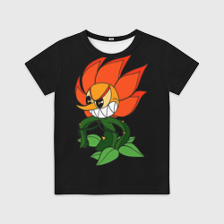 Детская футболка 3D Cuphead - Кэгни Гвоздика