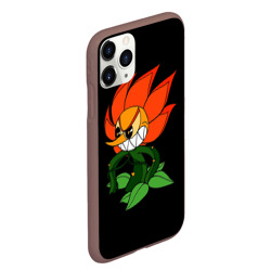 Чехол для iPhone 11 Pro Max матовый Cuphead - Кэгни Гвоздика - фото 2