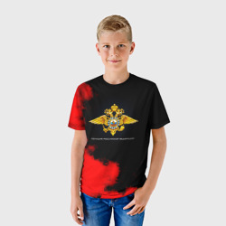 Детская футболка 3D Полиция Российской Федерации - фото 2