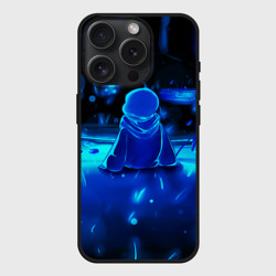 Чехол силиконовый для Apple iPhone 15 Pro матовый Undertale