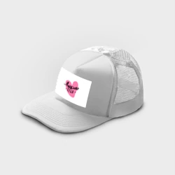 Кепка тракер с сеткой Люблю тебя Сердечко Леттеринг - фото 2