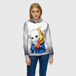 Женская толстовка 3D Undertale - фото 2