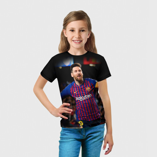 Детская футболка 3D Месси, цвет 3D печать - фото 5