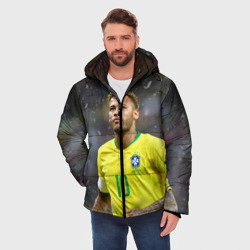 Мужская зимняя куртка 3D Неймар - фото 2