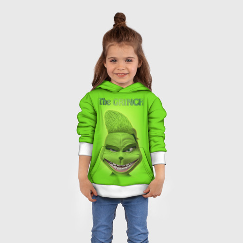 Детская толстовка 3D Grinch Face - фото 4