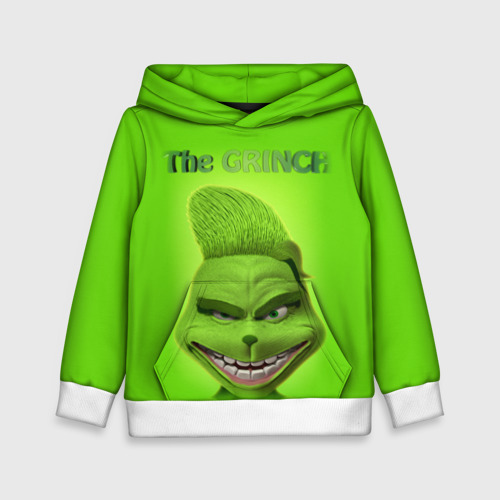 Детская толстовка 3D Grinch Face