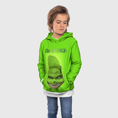 Детская толстовка 3D Grinch Face - фото 3