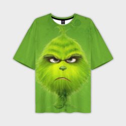 Мужская футболка oversize 3D The Grinch