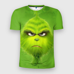 Мужская футболка 3D Slim The Grinch