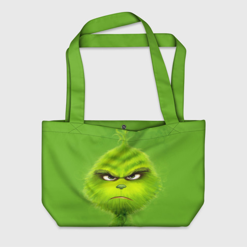 Пляжная сумка 3D The Grinch
