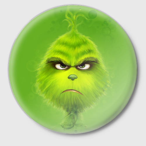 Значок The Grinch, цвет белый