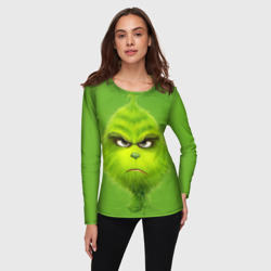 Женский лонгслив 3D The Grinch - фото 2