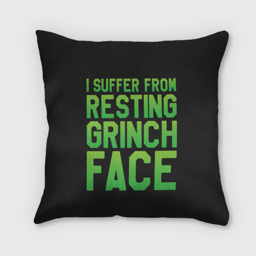 Подушка 3D Grinch Face