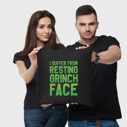 Подушка 3D Grinch Face - фото 3