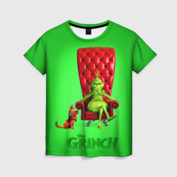 Женская футболка 3D The Grinch