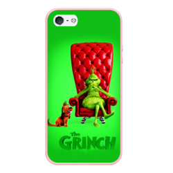 Чехол для iPhone 5/5S матовый The Grinch