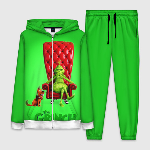 Женский костюм 3D The Grinch, цвет белый